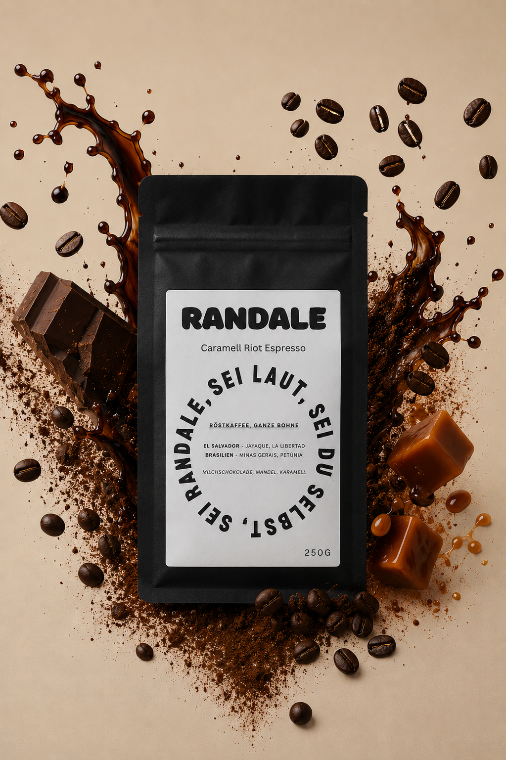 Caramell Riot Espresso – El Salvador & Brasilien
